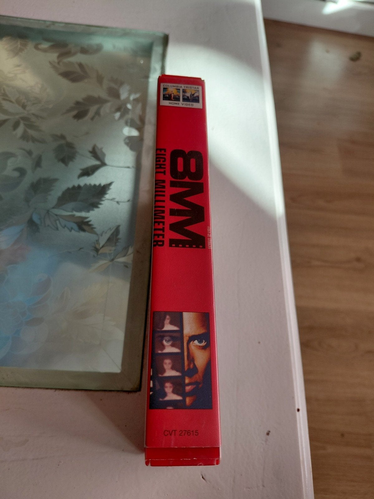 VHS 8MM Nicolas Cage Columbia TriStar Rode Big Box FilmClub., Gebruikt, Vanaf 16 jaar, Ex-rental, Ophalen of Verzenden