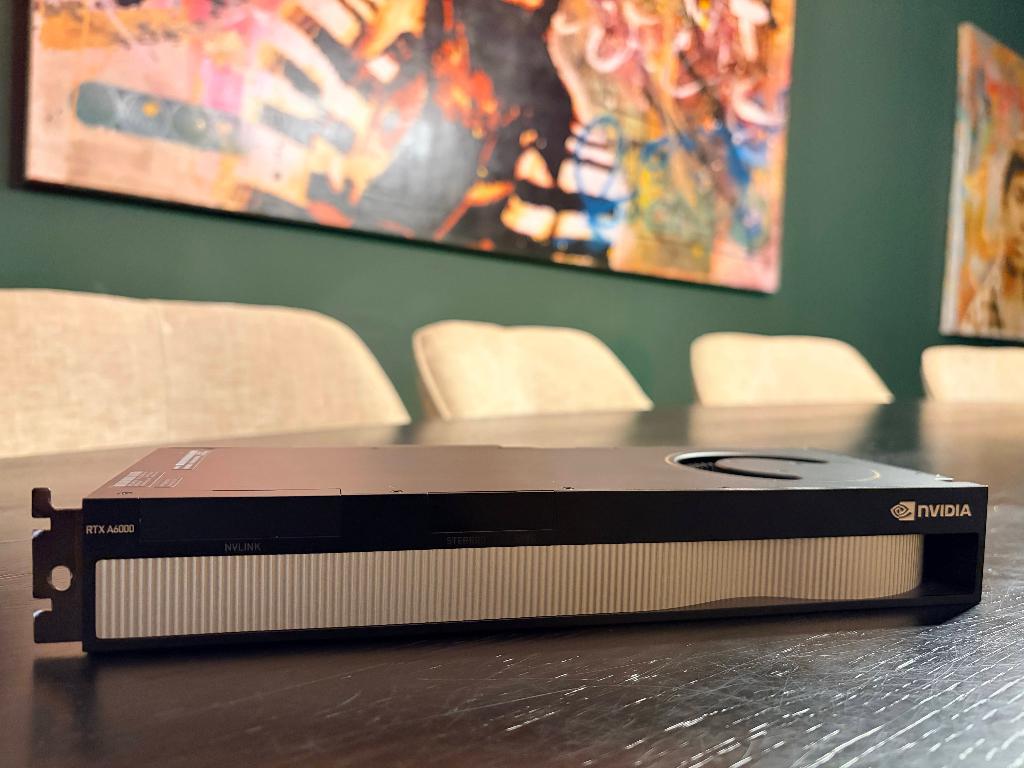 PNY Nvidia RTX A6000, Computers en Software, Videokaarten, DisplayPort, GDDR6, Ophalen of Verzenden, Zo goed als nieuw