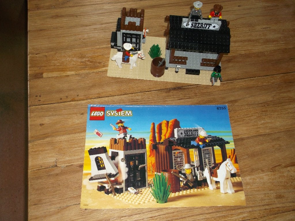 lego 6755 Sheriff's Lock-Up, Gebruikt, Lego, Ophalen of Verzenden, Compleet