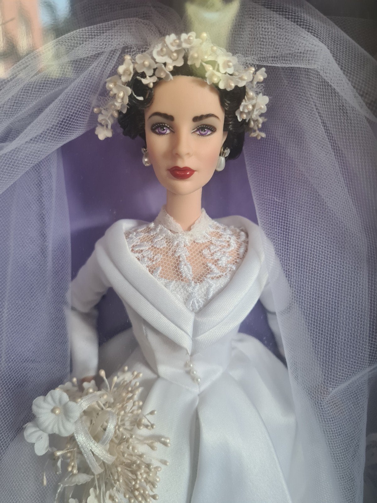 Elizabeth Taylor in Father of the Bride Barbie pop, Verzamelen, Poppen, Ophalen of Verzenden, Nieuw, Fashion Doll