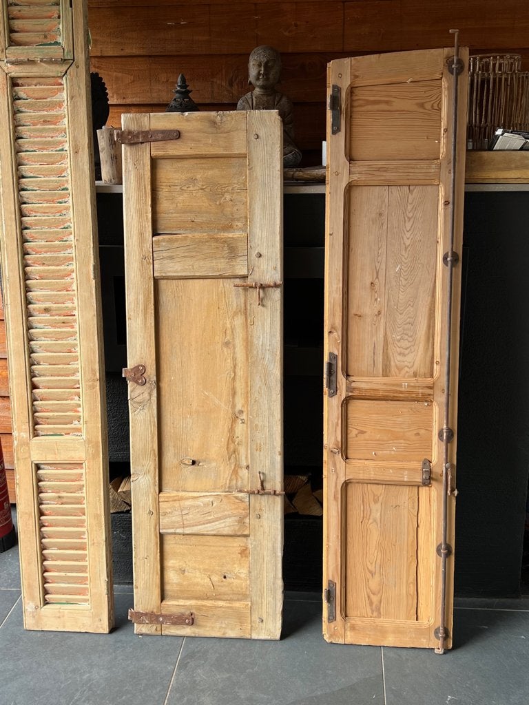 Louvre luiken oud deur paneel shutter luik Frans oude deuren, Verburgt Vintage, Hout, Nieuw, Ophalen of Verzenden