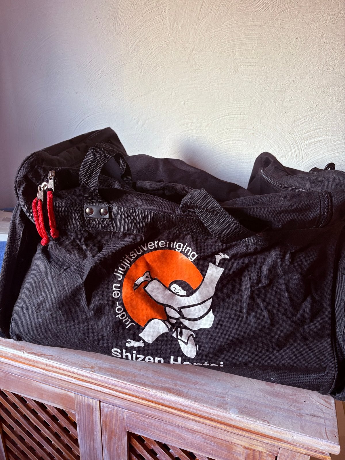XL Duffle Bag Sporttas Judobond Nederland 100L, Sport en Fitness, Overige Sport en Fitness, Ophalen of Verzenden, Gebruikt
