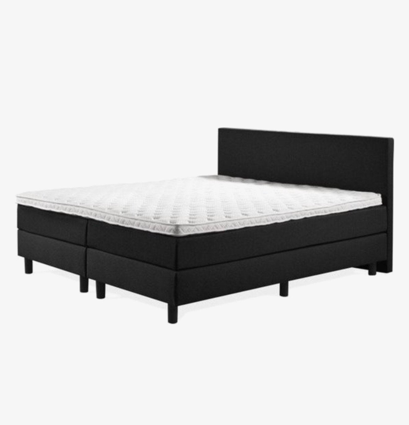 Nieuwe Zwarte Boxsprings 180x200 - 2 op voorraad, Ophalen, Zwart, 180 cm, 200 cm