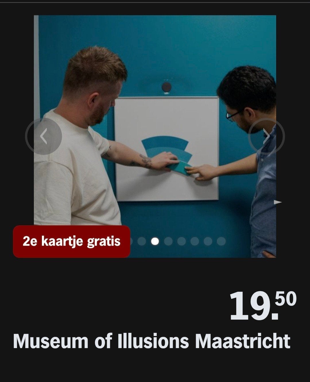 MUSEUM OF ILLUSIONS MAASTRICHT ♡ 2e kaartje gratis AH actie, Overige typen