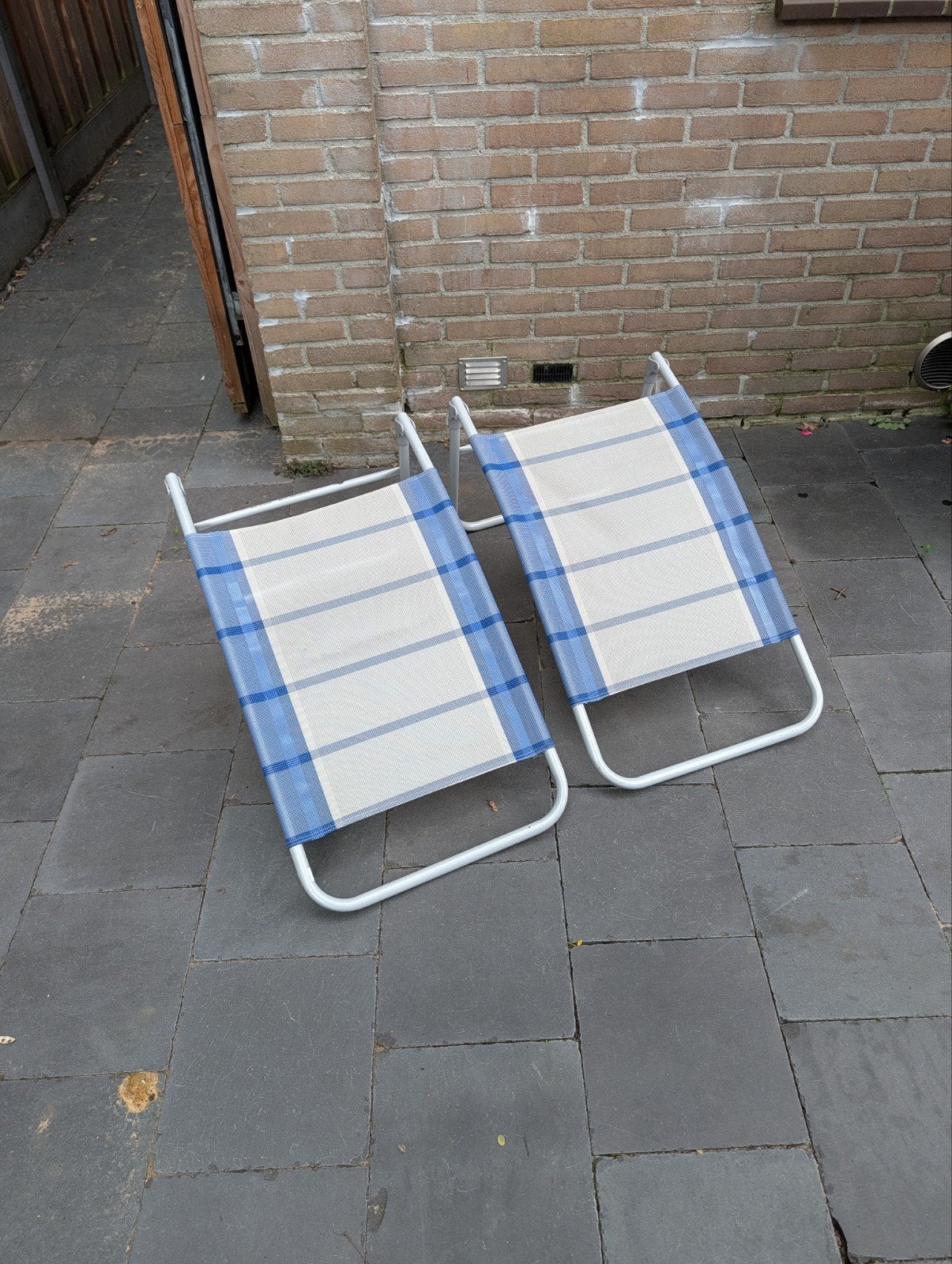 Voetensteun / sampler van Dukdalf, Caravans en Kamperen, Ophalen, Zo goed als nieuw, Campingstoel
