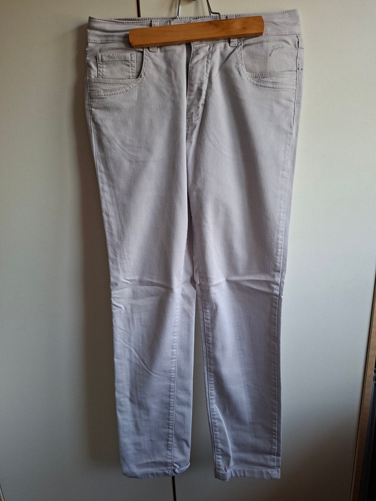 Para Mi Celine L32 Lichtgrijze Broek Maat 38/40 (M), Maat 38/40 (M), Para Mi, Ophalen of Verzenden, Gedragen