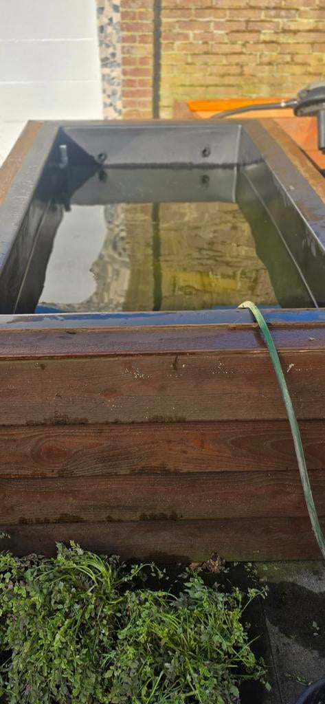 Vijver met koien en 1 grote goudvis, Ophalen, Gebruikt