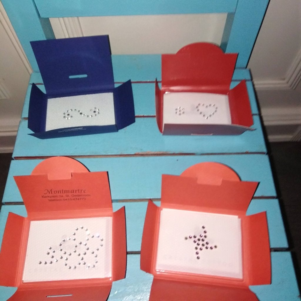 Swarovski Crystal Tattoos 9 stuks, Verzamelen, Swarovski, Ophalen, Nieuw, Mode-accessoire