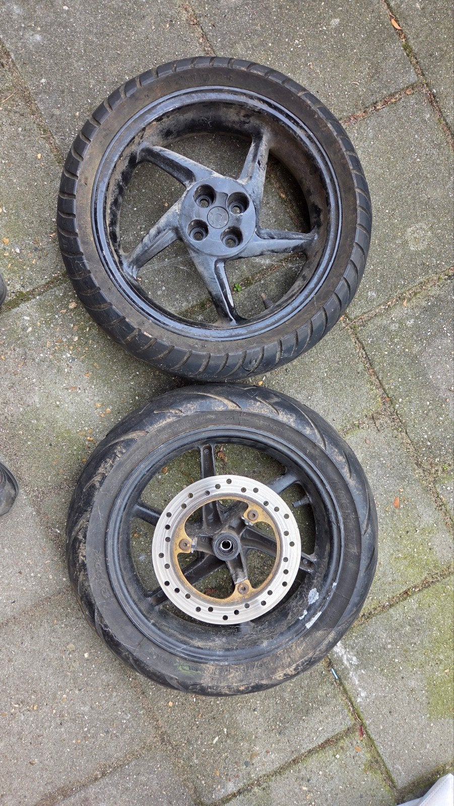 honda X8R velgen, voorvelg, achtervelg SZX, SZX50, Ophalen, Gebruikt, Overige typen, Honda