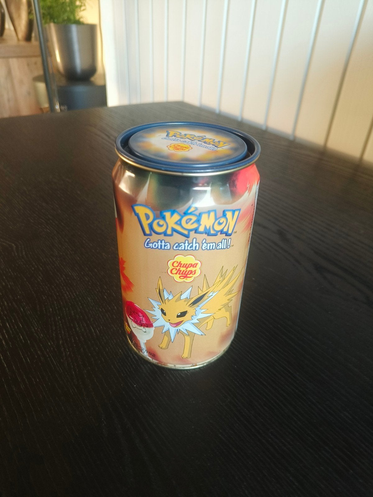 Vintage Pokémon Chupa Chups lollyblik - Jolteon/Raichu, Ophalen of Verzenden, Gebruikt, Overige typen