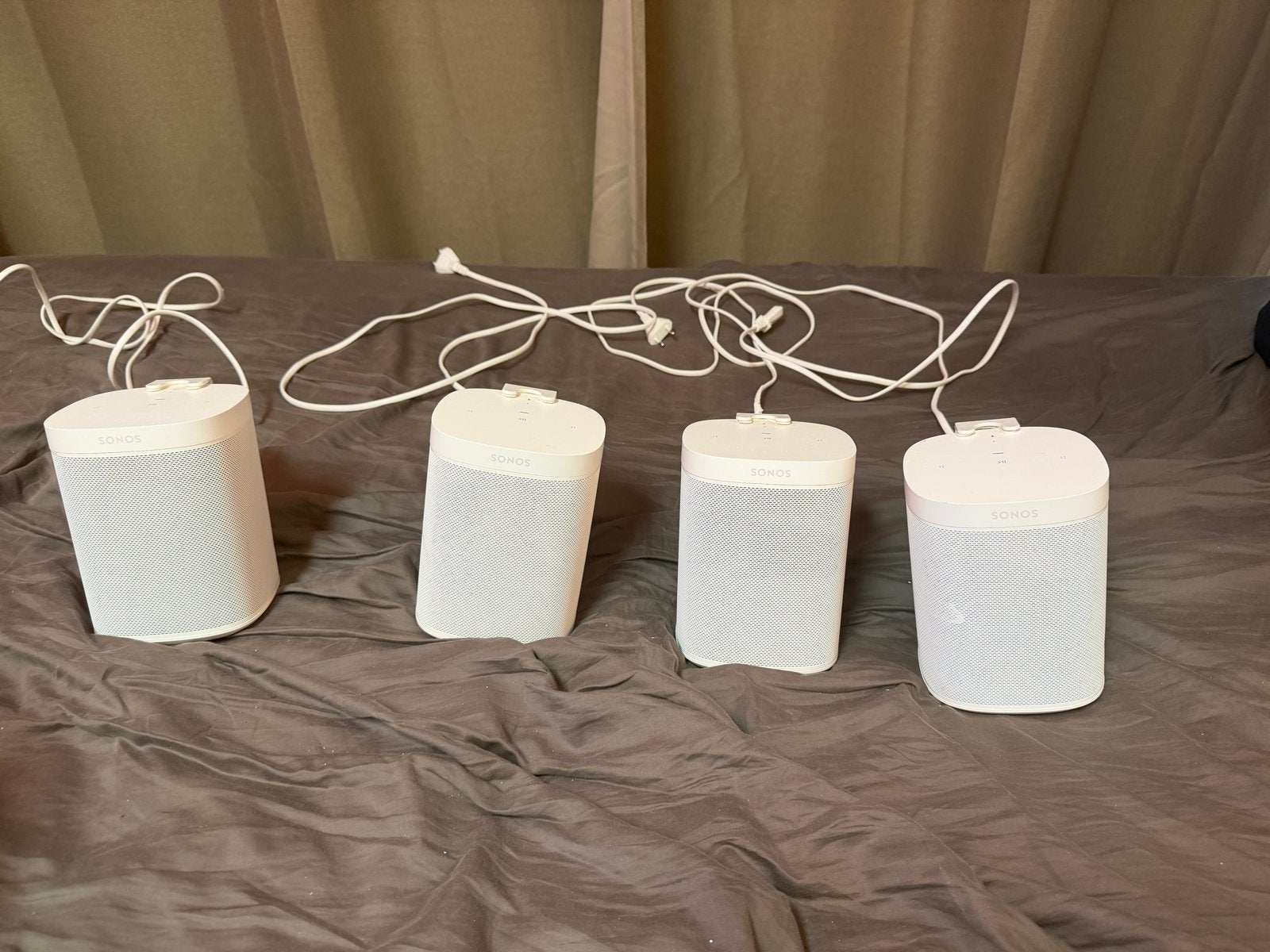 4 Sonos One Gen 2 - Smart Speakers, Ophalen, Slimme speaker, WiFi, Zo goed als nieuw