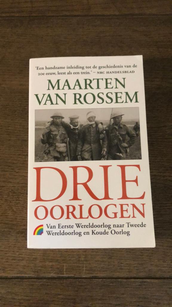 Maarten van Rossem - Drie oorlogen, Boeken, Europa, Maarten van Rossem, Ophalen of Verzenden, Zo goed als nieuw