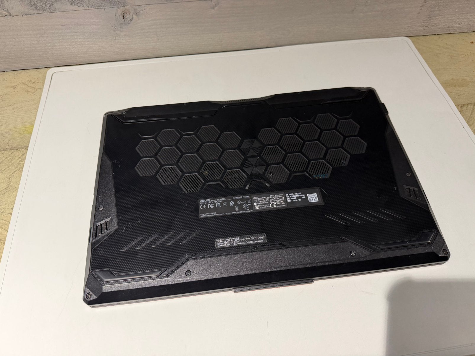 ASUS TUF Gaming F17 (FX706LI-HX205T), Gaming, Nvt, IPS, Ophalen of Verzenden