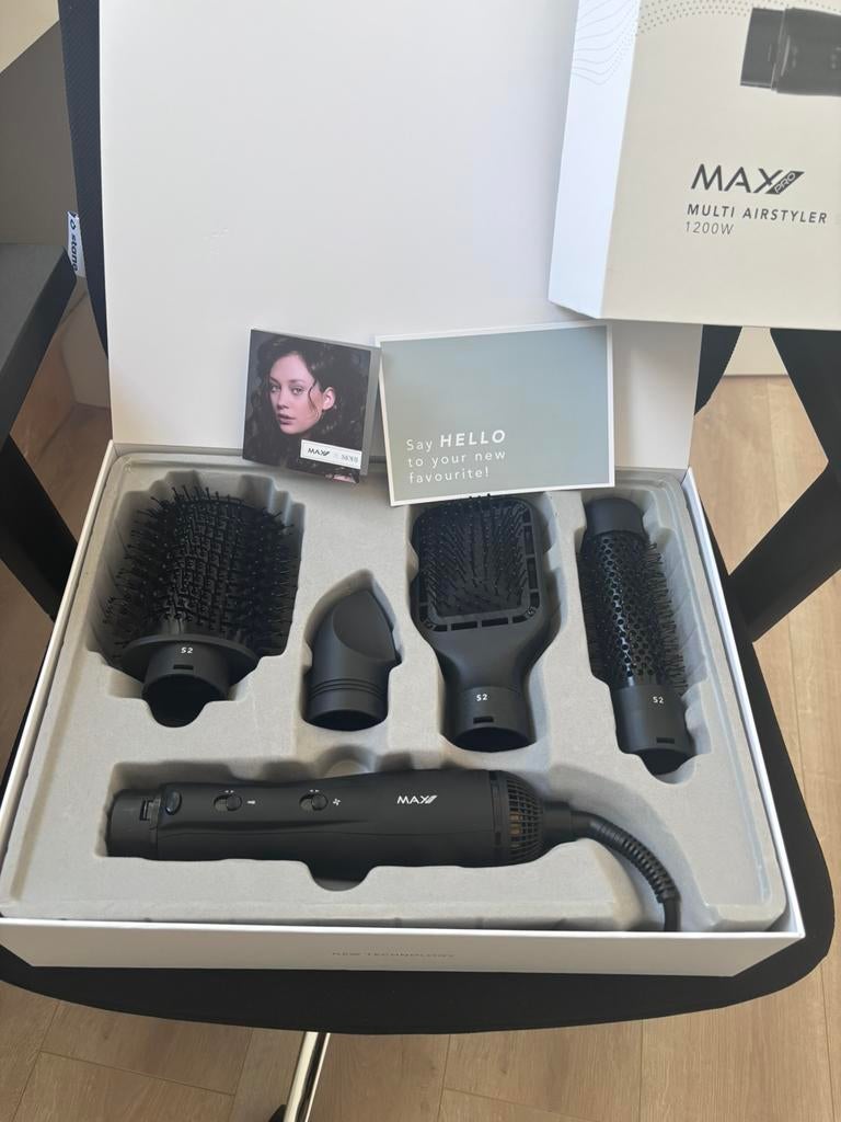 MaxProHair S2 Airstyler fohnborstel, Ophalen of Verzenden, Zo goed als nieuw, Krultang of Stijltang