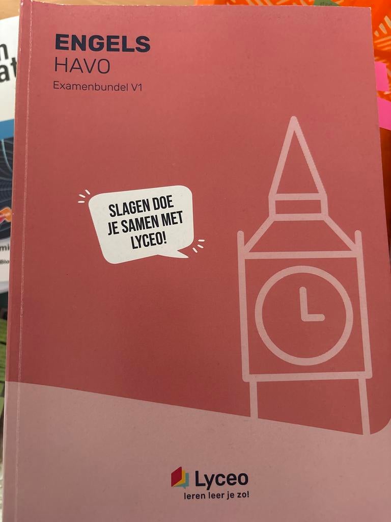 Engels HAVO Examenbundel V1 Lyceo, Boeken, Schoolboeken, Ophalen of Verzenden, Gelezen, HAVO, Engels