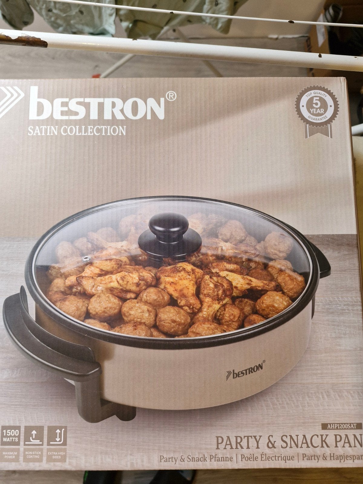 Bestron party & snackpan, Ophalen, Zo goed als nieuw