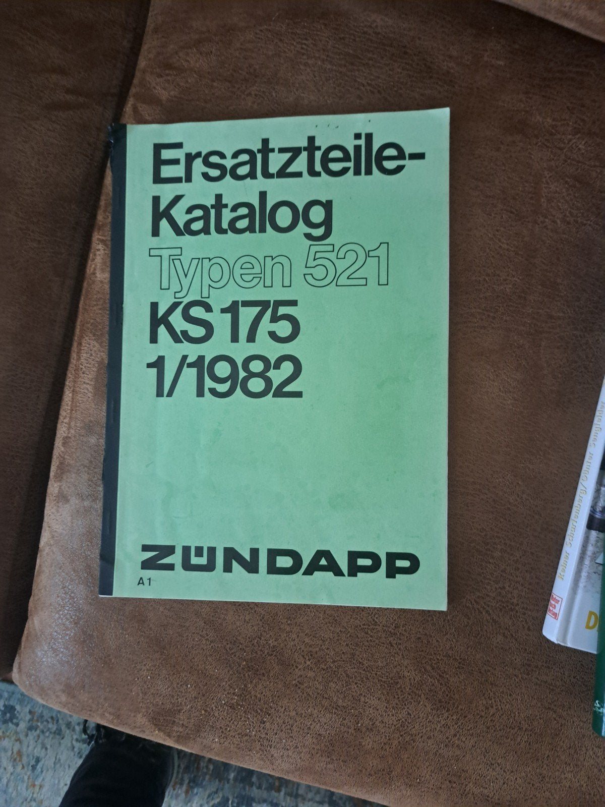 zundapp katalog type 521, Ophalen of Verzenden, Zo goed als nieuw