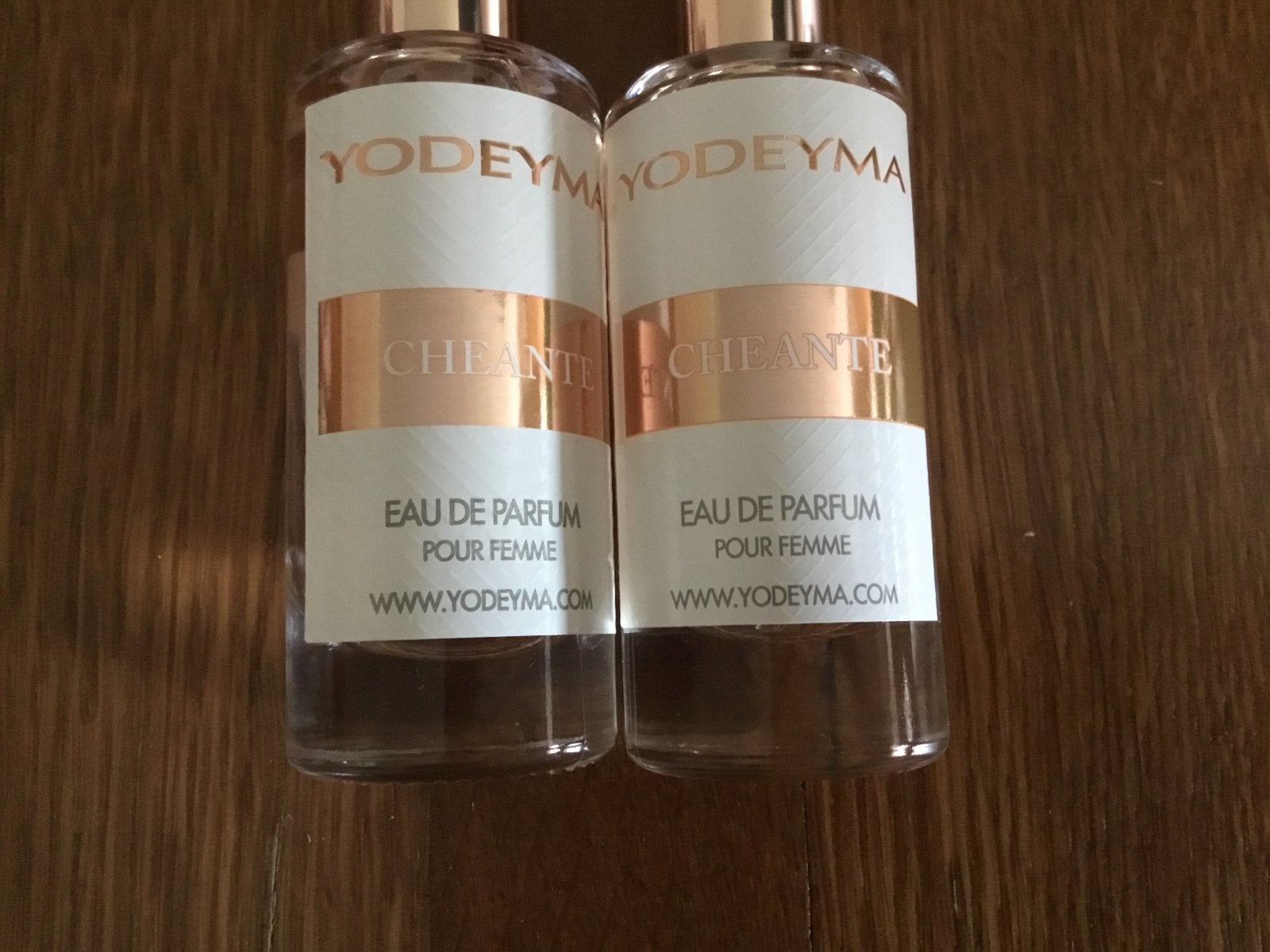 2x Yodeyma Cheante Eau de Parfum 30ml - Ideaal voor op reis, Ophalen of Verzenden, Nieuw