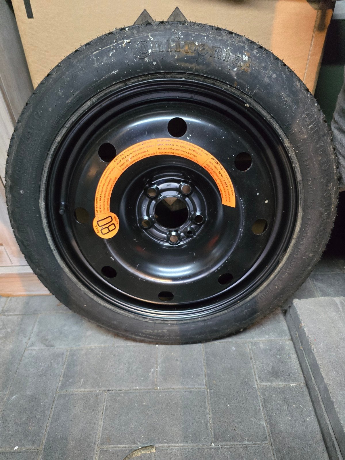 Thuiskomer Alfa Brera - Continental reservewiel, Auto-onderdelen, Banden en Velgen, Ophalen, Overige, Gebruikt, Overige