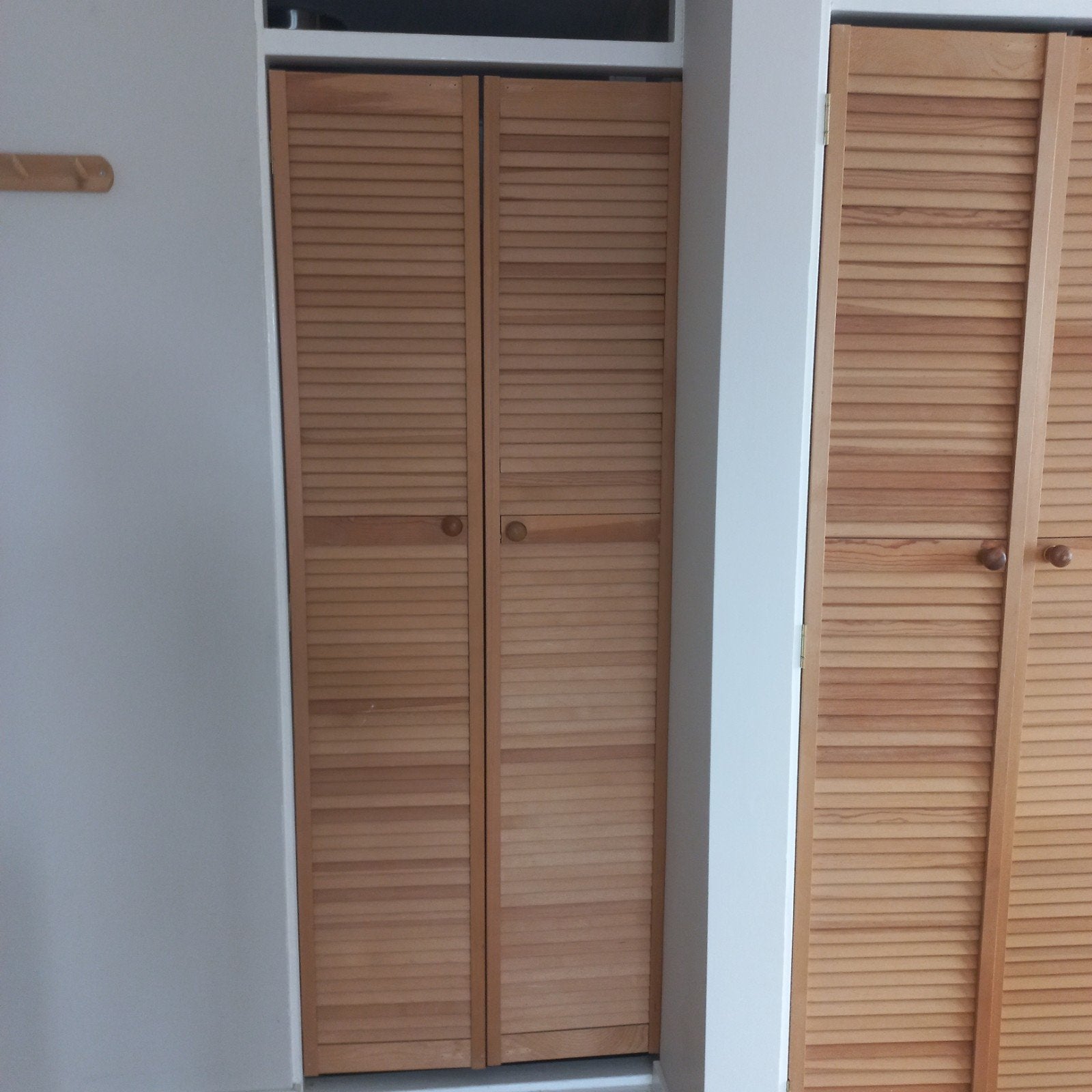 Houten Louvre Deurtjes - Set van 4, Gebruikt, 200 cm of meer, 50 tot 100 cm, Minder dan 25 cm