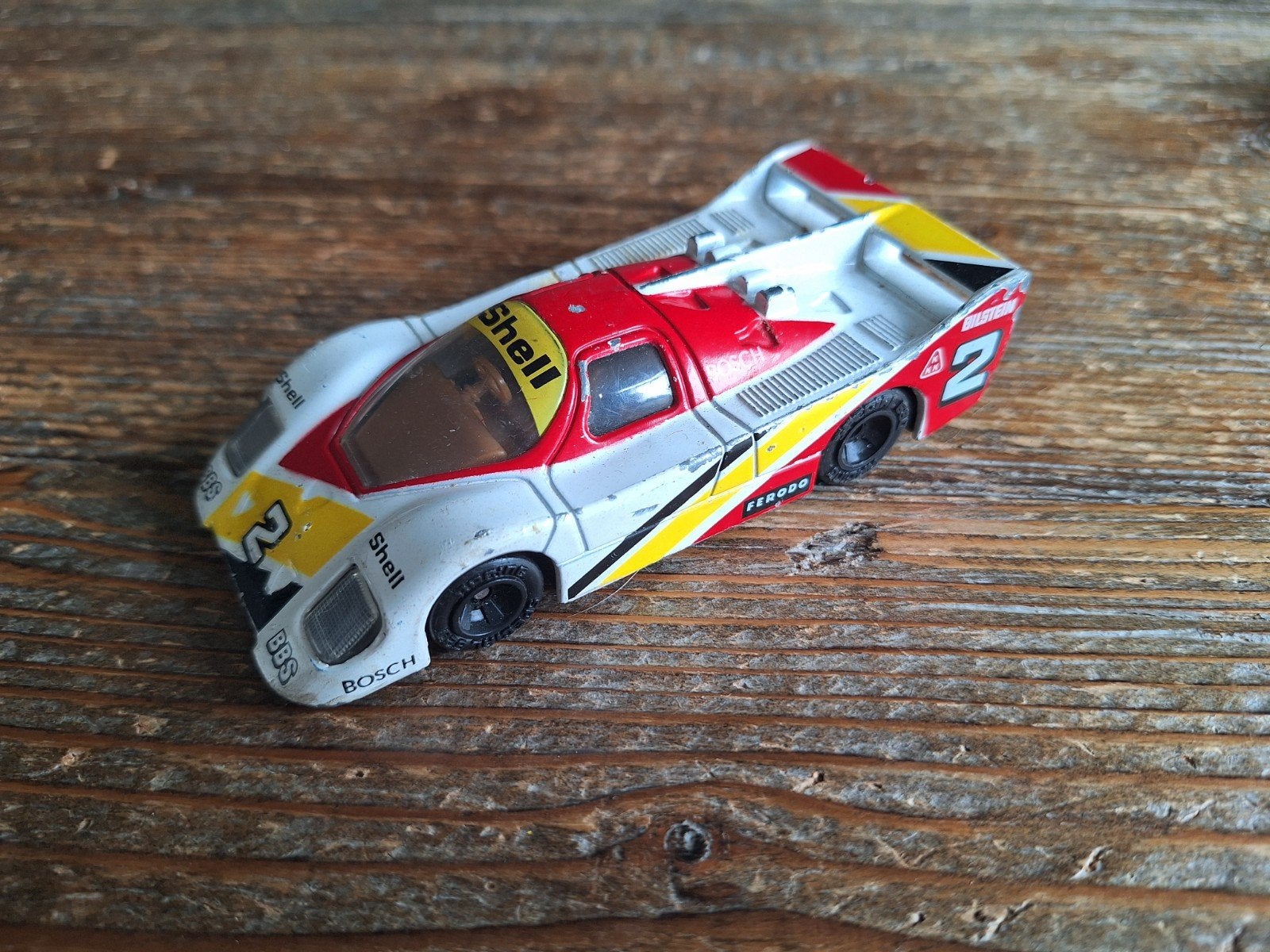 Matchbox specials Kremer Porsche CK5 1:40, Ophalen of Verzenden, Gebruikt, Auto