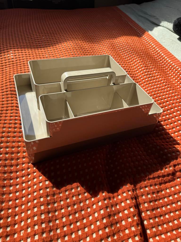 Ikea KUGGIS opbergbak met handgreep, Huis en Inrichting, Ophalen, Gebruikt, Kunststof, Met handgreep