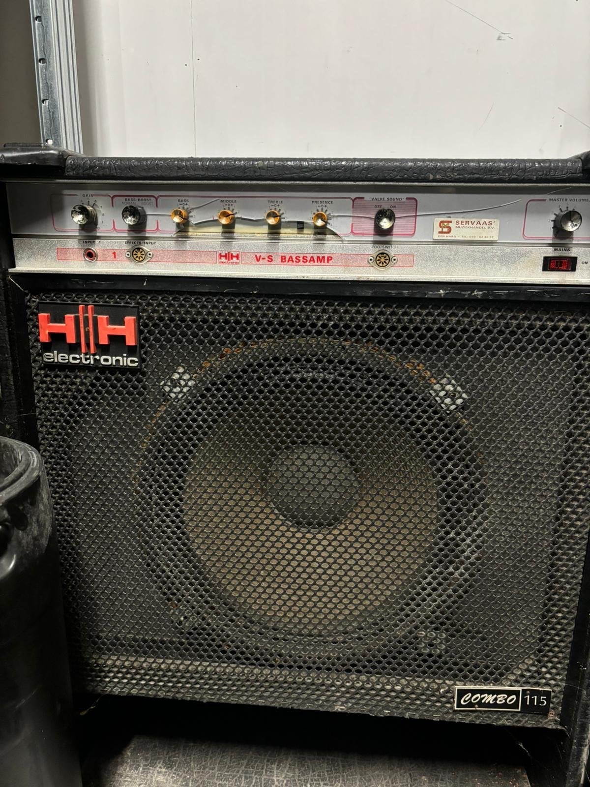H|H Electronics V-S Bass Amplifier Combo 115, Ophalen, Gebruikt, Basgitaar, 100 watt of meer