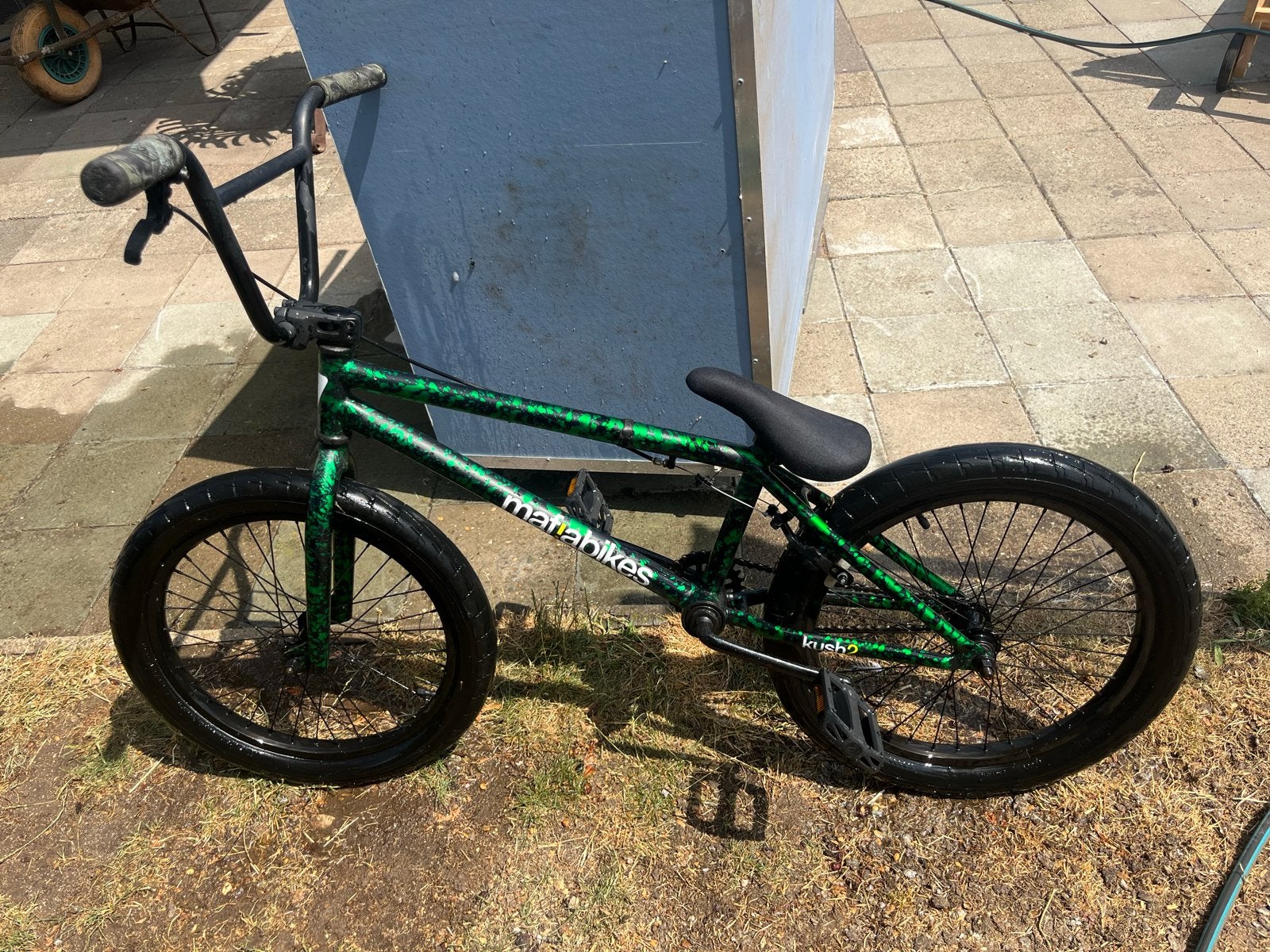 Mafia Bikes Kush2 BMX - Handvaten te vervangen, Fietsen en Brommers, Ophalen, Gebruikt, Staal, Velgrem