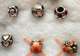 Pandora bedels, 100 % origineel., Sieraden, Tassen en Uiterlijk, Bedels, Pandora, Ophalen of Verzenden, Zo goed als nieuw, 4 bedels of meer