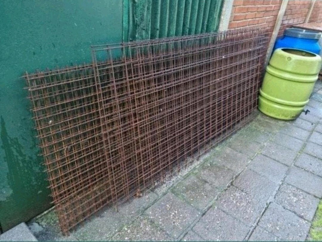 Partij betongaas - beton gaas draadmatten hekwerk 1m x 10.3m, Tuin en Terras, Gaas en Draad, Ophalen, Zo goed als nieuw, 10 tot 20 meter