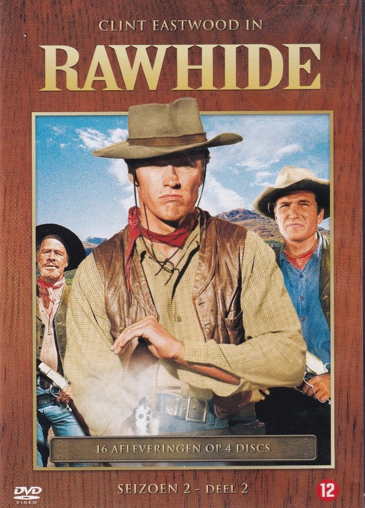Te koop 4dvdbox rawhide (clint eastwood) seizoen 2 (Nieuw), Alle leeftijden, Boxset, Actie, Ophalen of Verzenden