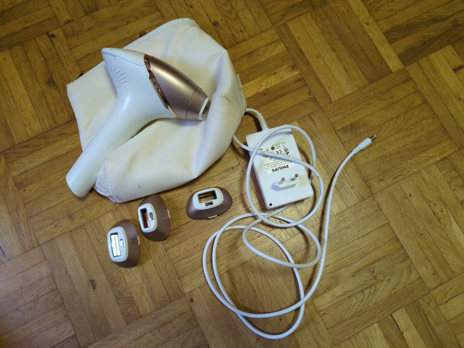 Phillips Lumea, Ophalen, Scheren en Epileren