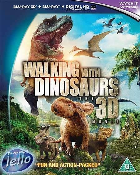 Blu-ray 3D: Walking with Dinosaurs (2013 Charlie Rowe) UK NN, Ophalen of Verzenden, Nieuw in verpakking, Tekenfilms en Animatie