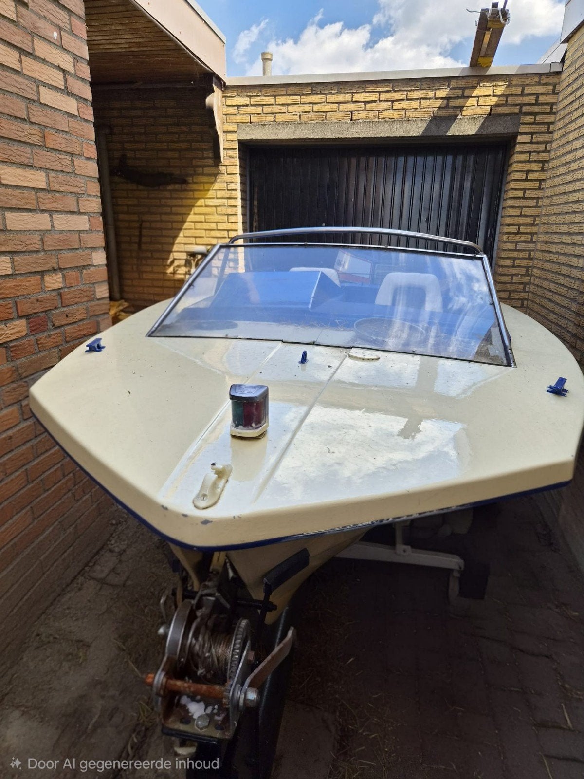 Yamaha speedboot met buitenboordmotor, Watersport en Boten, Ophalen, Overige merken, Gebruikt, Buitenboordmotor
