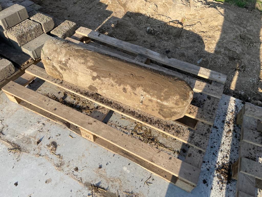 Gebruikte betonnen trottoirband 60 x 20 x 20 cm, Tuin en Terras, Tegels en Klinkers, Ophalen, Gebruikt, Overige typen, Minder dan 5 m²
