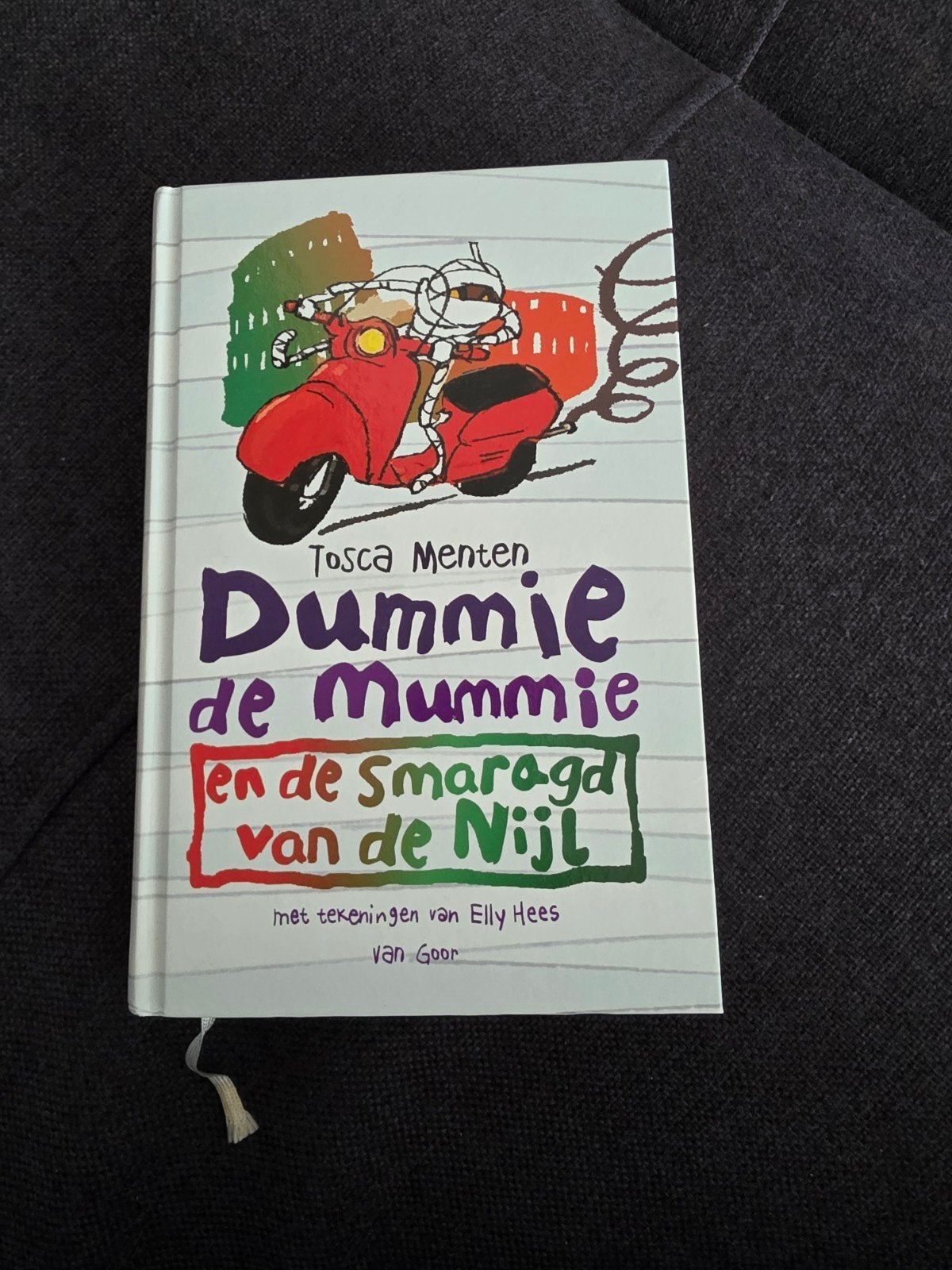 Dummie de Mummie en de Smaragd van de Nijl - Tosca Menten, Ophalen, Zo goed als nieuw, Tosca Menten, Fictie