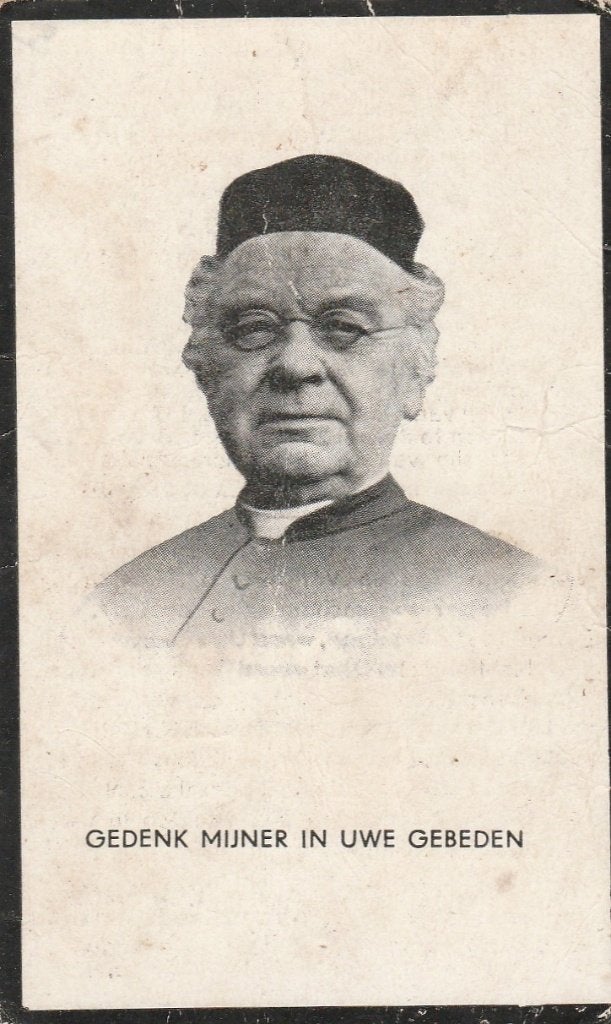 priester verstappen 1938, Ophalen of Verzenden, Bidprentje