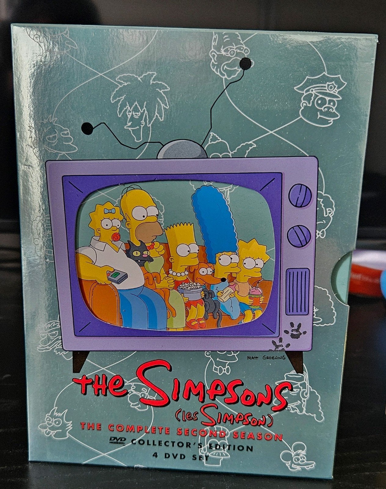 The Simpsons 2e Seizoen DVD Boxset, Cd's en Dvd's, Ophalen, Gebruikt, Engels, Nederlands