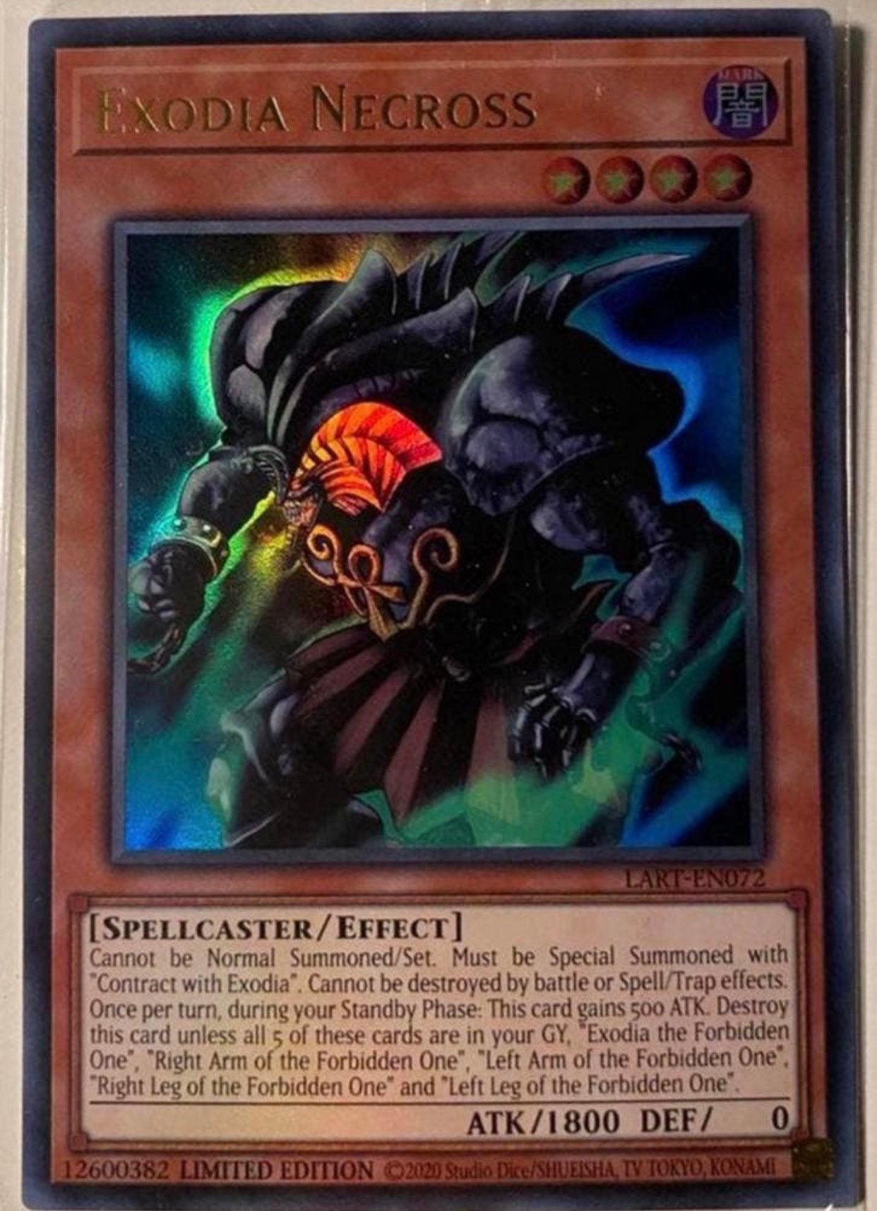 Yu-Gi-Oh! Exodia Necross Lost Arts Promo Sealed !, Hobby en Vrije tijd, Verzamelkaartspellen | Yu-gi-Oh!, Ophalen of Verzenden