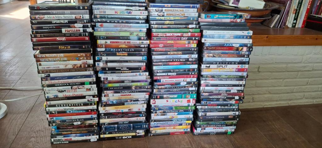 Diverse DVD films - Totaal ca. 125 stuks, Cd's en Dvd's, Alle leeftijden, Ophalen, Gebruikt