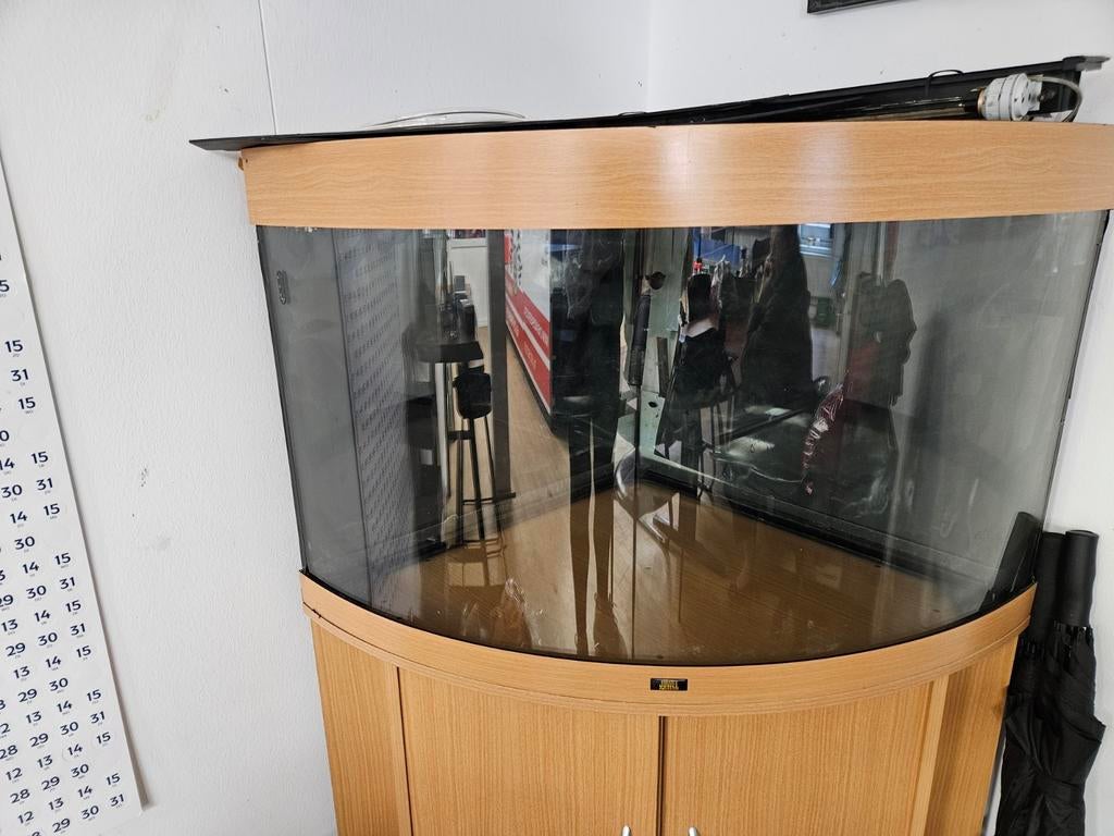 Juwel hoekprofiel aquarium, Dieren en Toebehoren, Ophalen, Zo goed als nieuw, Leeg aquarium