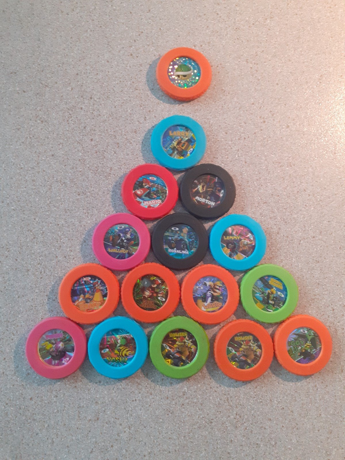 Mario kart coins, Verzenden
