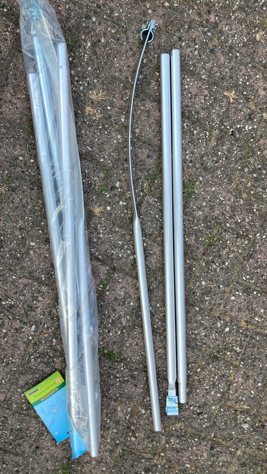 Aluminium tentstokken - Nieuw in verpakking, Ophalen, Nieuw