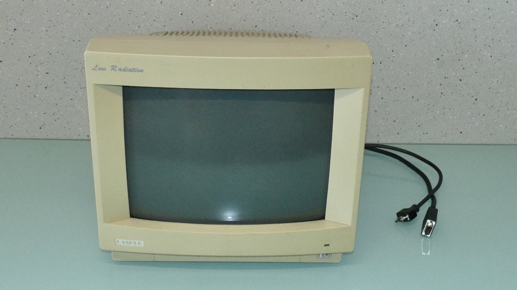 Casper G-4 14" CRT monitor VGA 1997 – retro/vintage, Ophalen