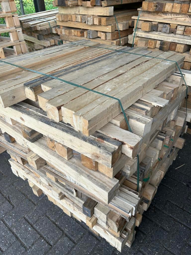 Kachelhout per M3 - ca. 7m3 beschikbaar, Tuin en Terras, Haardhout, 6 m³ of meer, Ophalen, Overige houtsoorten, Blokken