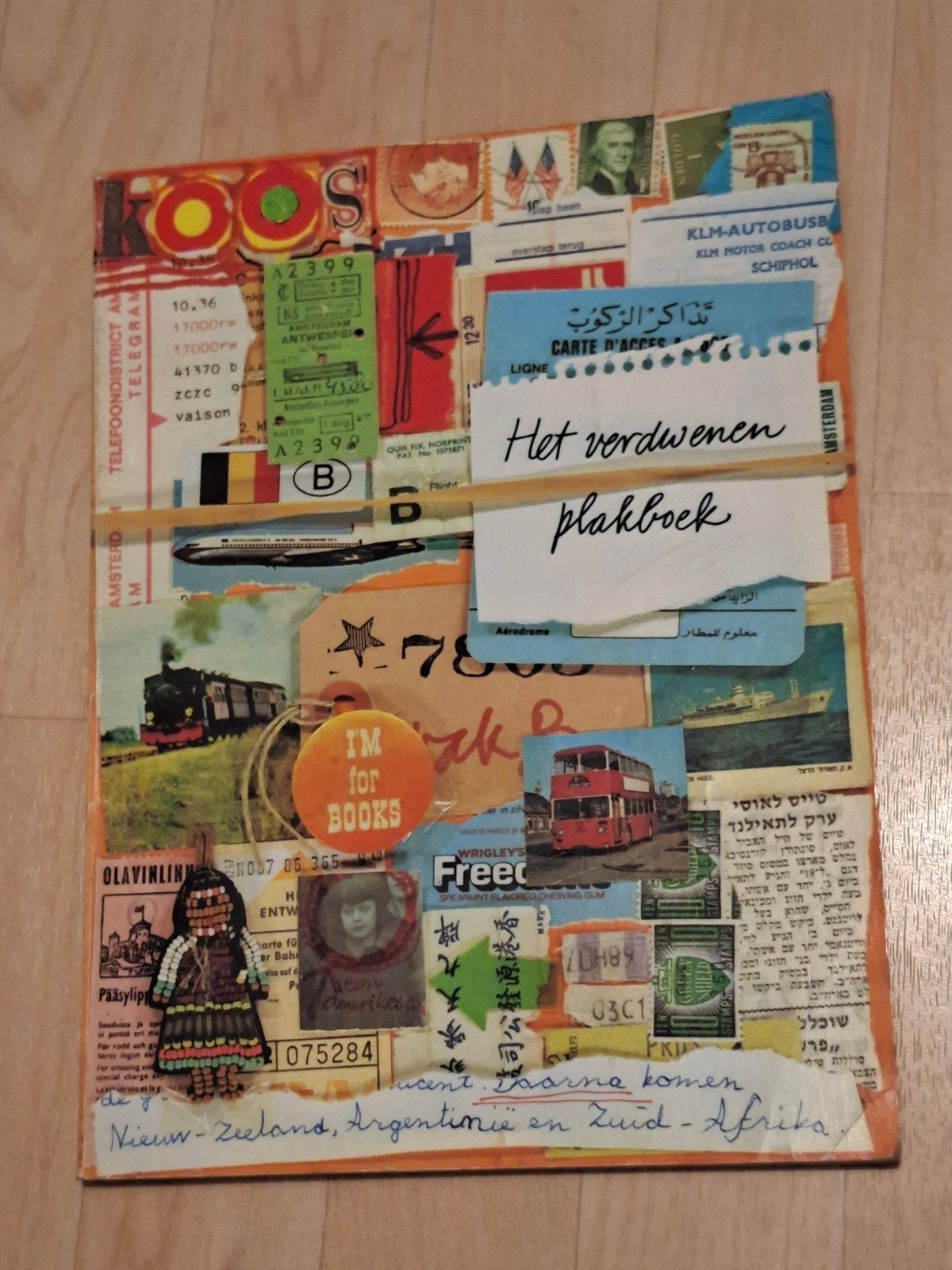 Het verdwenen plakboek. Kinderboekenweek 1976., Ophalen of Verzenden, Gelezen