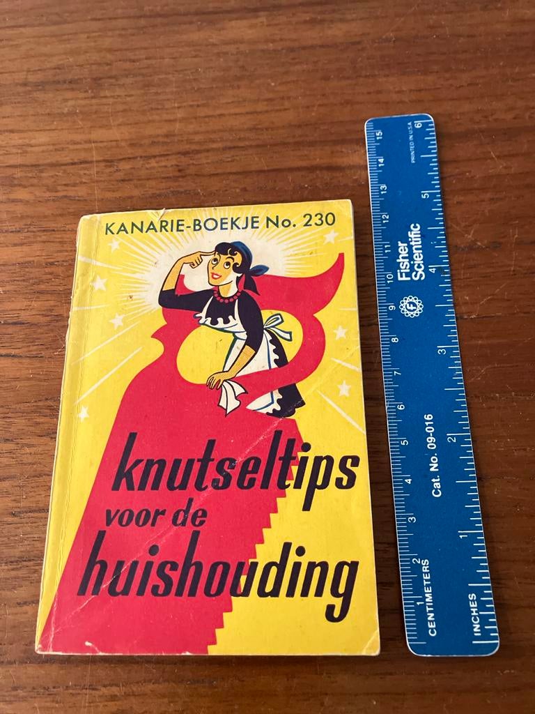 Kanarie-Boekje No. 230: Knutseltips voor de Huishouding, Ophalen of Verzenden