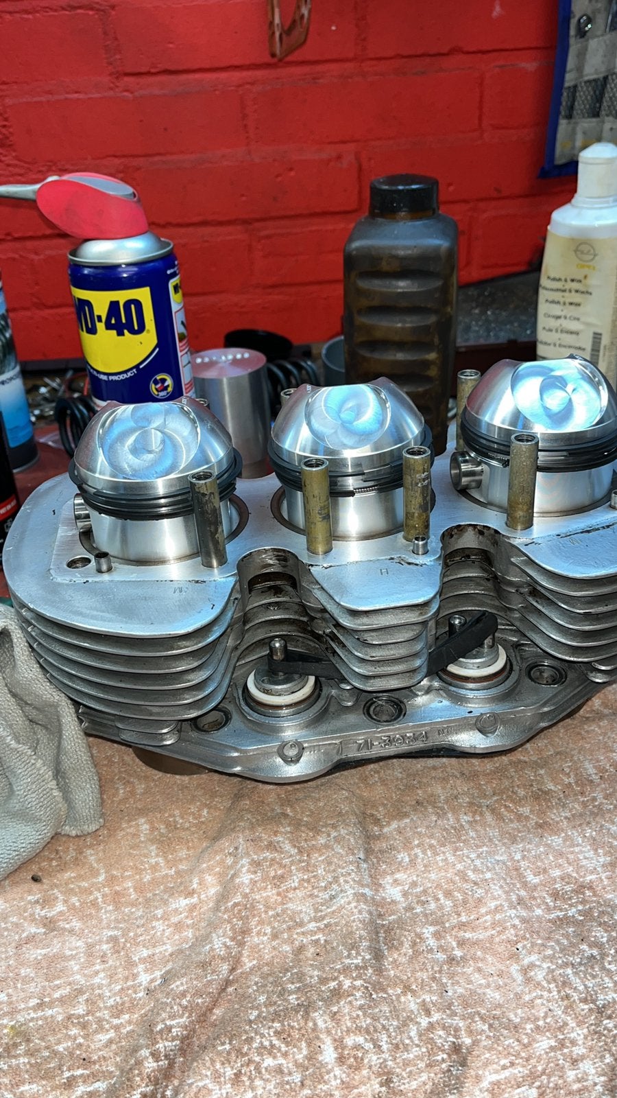 Triumph T150 / T 160  race zuigers 0.20, Ophalen of Verzenden, Nieuw