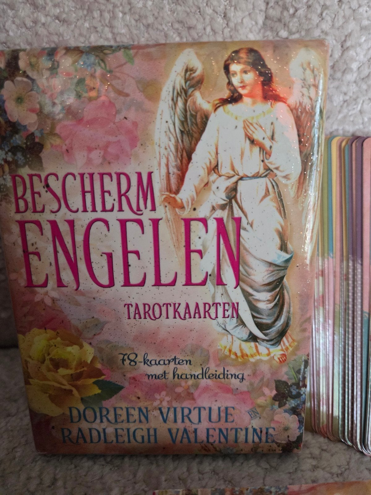 Doreen Virtue Beschermengelen Tarotkaarten, Tarot of Kaarten leggen, Doreen Virtue, Radleigh Valentine, Overige typen, Ophalen of Verzenden