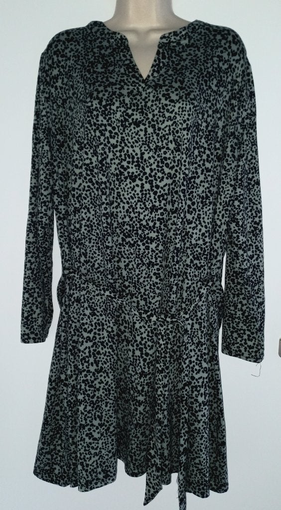 Janina jurk maat 48, Kleding | Dames, Grote Maten, Ophalen of Verzenden, Zo goed als nieuw, Zwart, Jurk